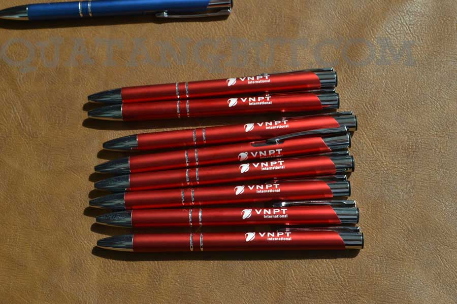 Bút kim loại in logo VNPT bút kim loại, bút kim loại quà tặng, bút kim loại quảng cáo, bút kim loại cao cấp, bút kim loại in logo
